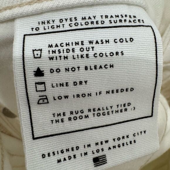 AYR The Knockout Barrel leg jeans in ivory - Picture 9 of 10